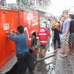 Fames engulfed Ubud Market