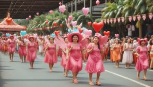 Celebrate Love in Bali: Cupid Parade Brings Valentine's Magic to Ngurah Rai Airport