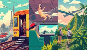 Bizarre Travel Tales: WWII Bomb Halts Paris Trains, Naked Passenger Causes Chaos on Southwest Flight, and Bali Boots Tourist for Hiking Rules Violation!