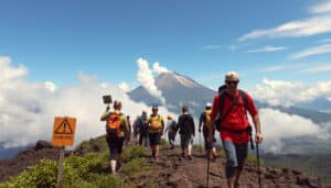 Tourist Deported from Bali After Ignoring Safety Rules on Dangerous Mount Agung Hike