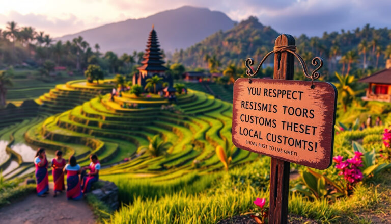 Bali Issues Striking Reminder to Tourists: Respect Our Culture or Stay Away!