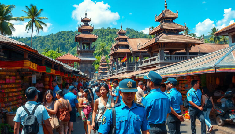 Bali Strengthens Security at Tourist Hotspots Amid Soaring Holiday Crowds