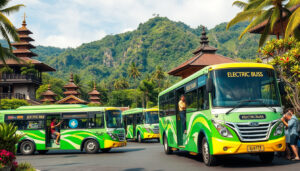 South Korea Boosts Bali's Green Tourism with Gift of 10 Electric Buses!