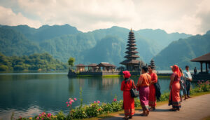Immerse Yourself in Balinese Culture: Ulun Danu Beratan Temple Launches Unique Traditional Costume Experience for Tourists!