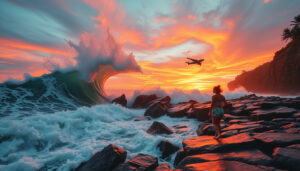 Rogue Wave Nearly Claims Life of Travel Influencer in Bali's Angel’s Billabong – Watch the Harrowing Moment!