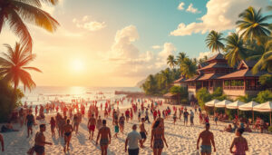 Bali Sees Surge in Tourist Arrivals But Faces Decline in Stay Durations Amid Economic Uncertainty