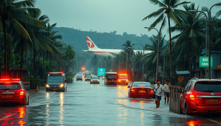 Bali in Crisis: Devastating Floods Force Airport Closures and Evacuations Amidst Torrential Rain