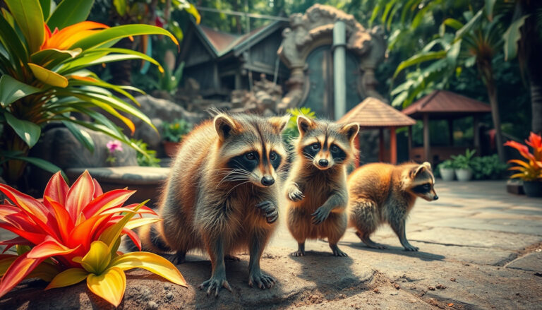 Bali's Wild New Attraction: Dive Into Controversy with Raccoons at Pet Nirvana!