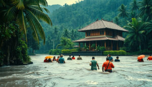 Tragedy Strikes Bali: Flash Floods Claim Six Lives as Tourists Challenge Severe Weather