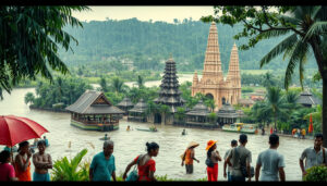 Tragedy Strikes Bali: Six Lives Lost as Flash Floods Devastate Popular Tourist Island