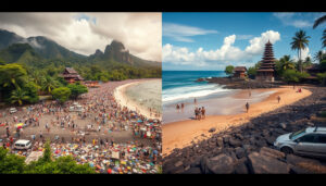 Bali's Beauty Fades: Tourists Struggle with 'Instagram vs Reality' as Island Faces Overcrowding and Environmental Crisis