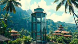 Indonesia's Bali Glass Elevator Under Scrutiny: Balancing Tourism Growth and Environmental Integrity