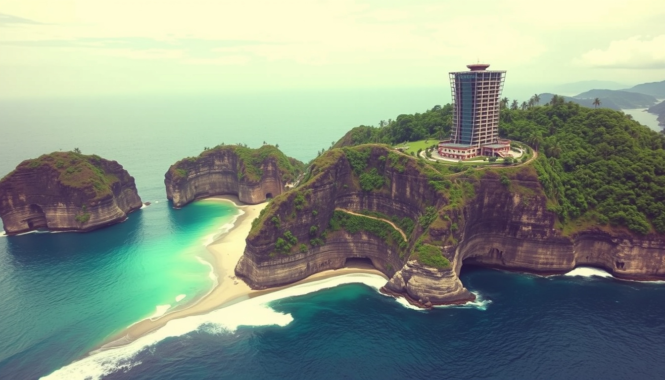 Bali's Beautiful Kelingking Beach in Turmoil: Locals Outraged Over Suspended Glass Elevator Project That Marred Iconic Views