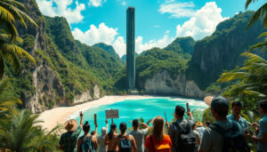 Battle for Kelingking Beach: Controversy Erupts Over Bali's Glass Elevator Amid Environmental Concerns