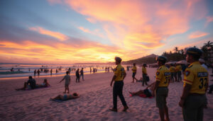 Kuta on High Alert: Enhanced Security Patrols Unveiled to Safeguard Tourists Against Rising Crime in Bali