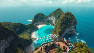 Local Outcry Halts £5.8 Million Glass Lift Project on Bali's Iconic Kelingking Beach Amid Environmental Concerns