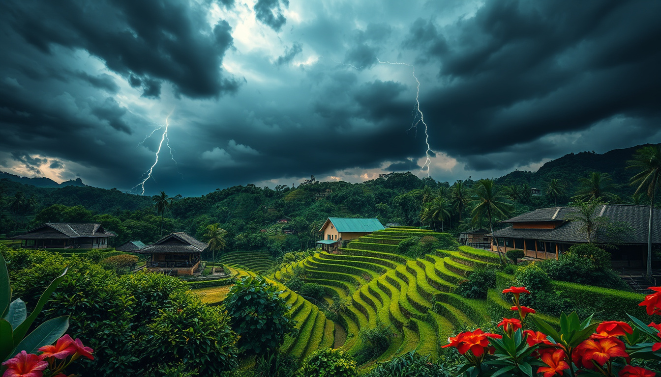 Storms Loom Over Bali: Urgent Travel Warnings for Tourists in Indonesia’s Tropical Paradise