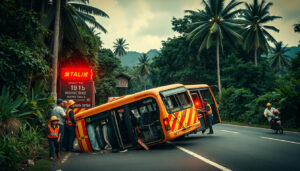 Tragedy Strikes Bali: Minibus Crash Claims Lives of Five Chinese Tourists Amid Rising Road Safety Concerns