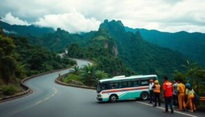 Tragedy Strikes: Five Chinese Tourists Killed in Bali Minibus Crash on Winding Mountain Road