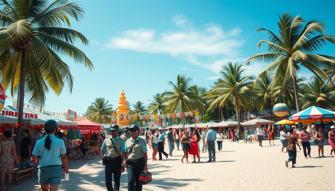 Bali Boosts Police Patrols to Ensure Holiday Safety for Over a Million Tourists This Christmas Season