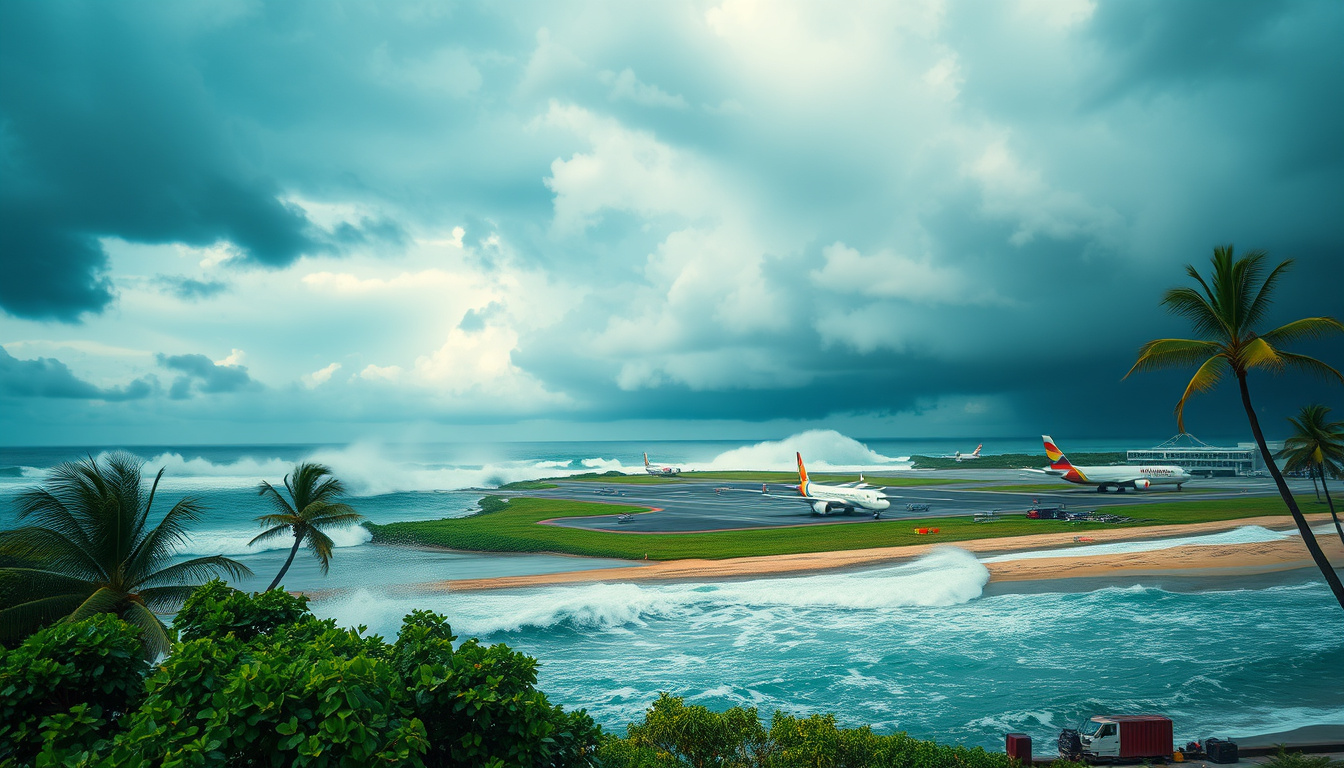 Chaos in Paradise: Cyclone Disrupts Bali Travel with Major Flight Delays and Diverted Routes