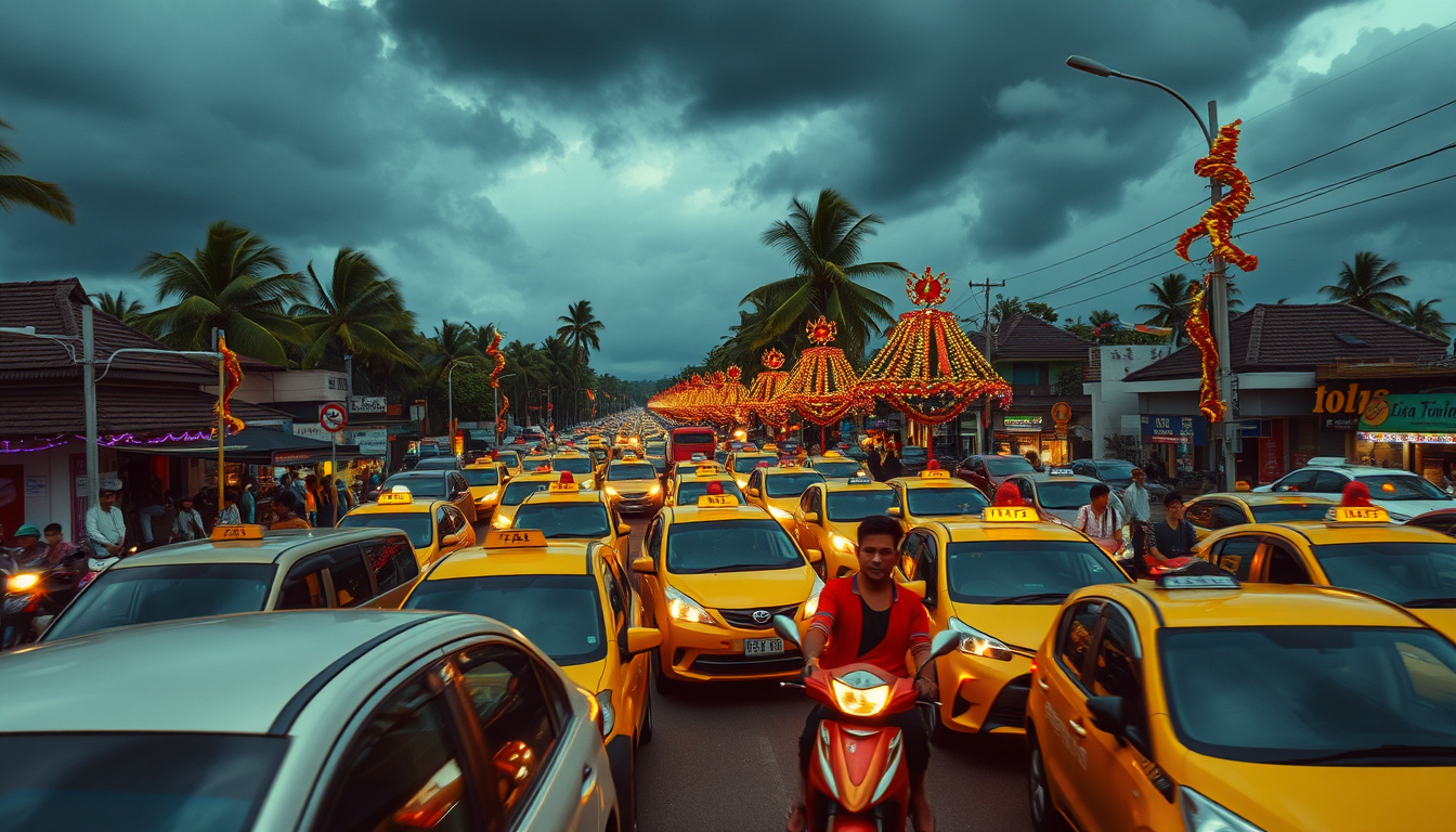 Gridlock in Paradise: Major Traffic Overhaul Sparks Chaos for Bali's Festive Tourists Amid Cyclone Warnings!