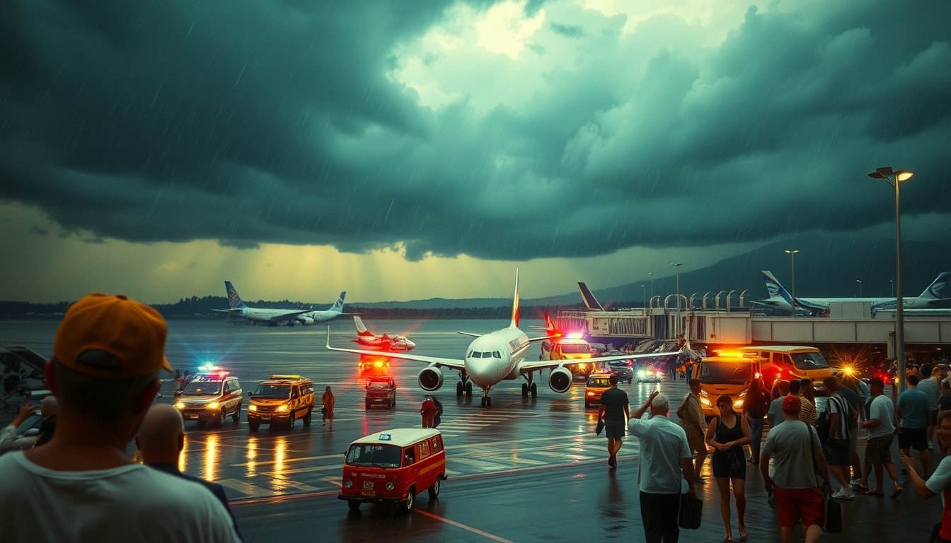 Severe Weather Disrupts Bali Airport: Flight Delays and Diversions Shake Up New Year's Eve Travel Plans!