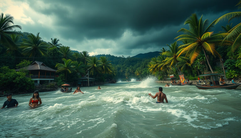 Tragedy in Paradise: Tourist Swept Away by Floods in Bali's Canggu Amid Cyclone Chaos