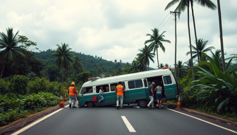 Tragedy Strikes Again: 13 Chinese Tourists Injured in Shocking Bali Van Rollover