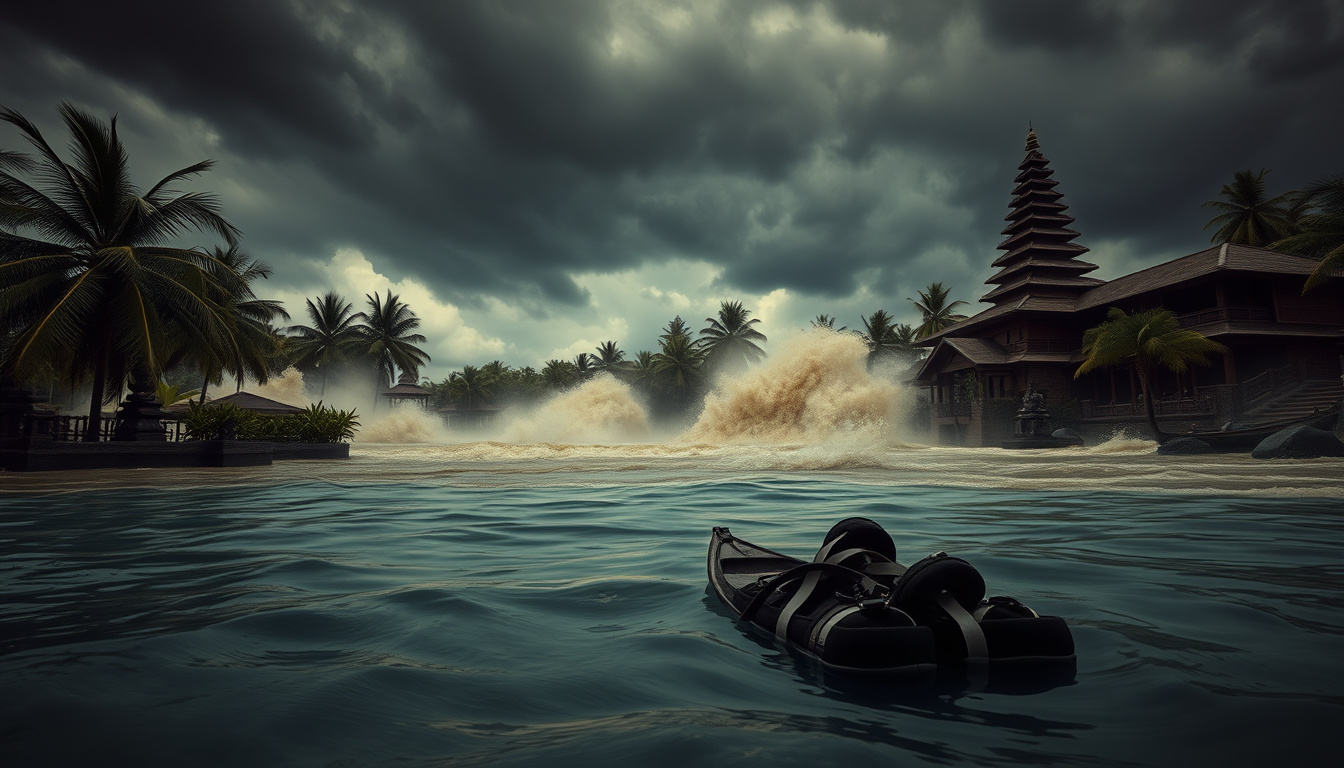 Tragic Bali Floods: Tourist Found Dead After Being Swept Away in Devastating Cyclone Deluge