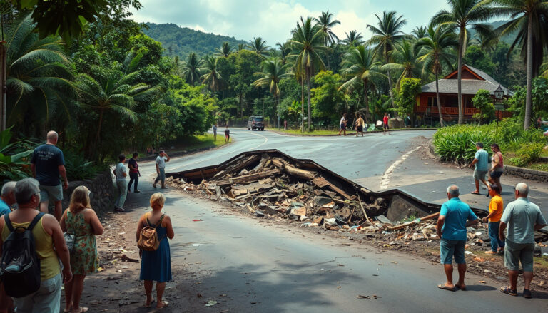 Ubud Road Collapse Wreaks Havoc on Bali Day Trips: What Tourists Need to Know!