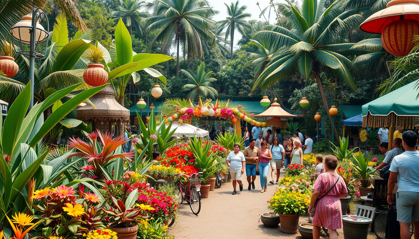 Bali Botanical Garden Sees Visitor Surge to 20,000 This Holiday Season, Thanks to Festive Events and Activities!
